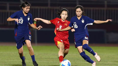  U20 nữ Việt Nam chung bảng với Thái Lan tại giải châu Á